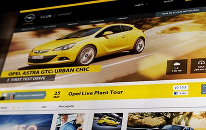 Сайт фан-клуба Opel